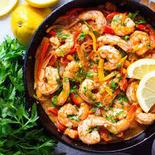 Mediterranean Style Shrimp