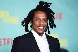 Jay Z long hair photo.