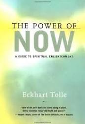 The book cover for "The Power Of Now."